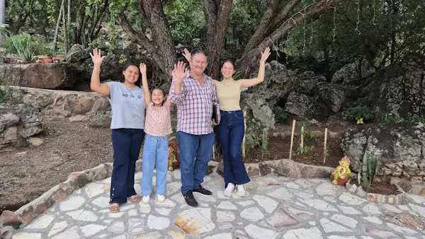 Aldino Heppner mit Familie, Altos, Paraguay Aldino Heppner mit Familie, Altos, Paraguay